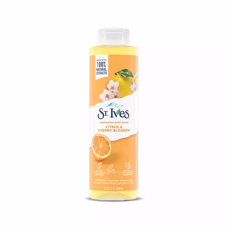 شامپو بدن سنت ایوز مرکبات و شکوفه گیلاس مدل Citrus &amp; Cherry Blossom