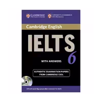 کتاب Cambridge IELTS 6 CD دو رنگ