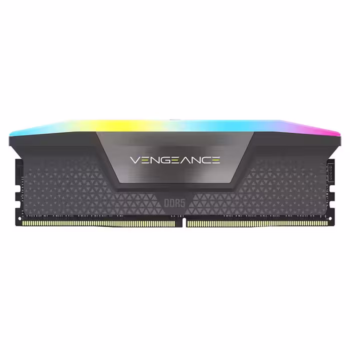 رم دسکتاپ DDR5 تک کاناله 5200 مگاهرتز کورسیر مدل VENGEANCE RGB ظرفیت 16 گیگابایت CL40