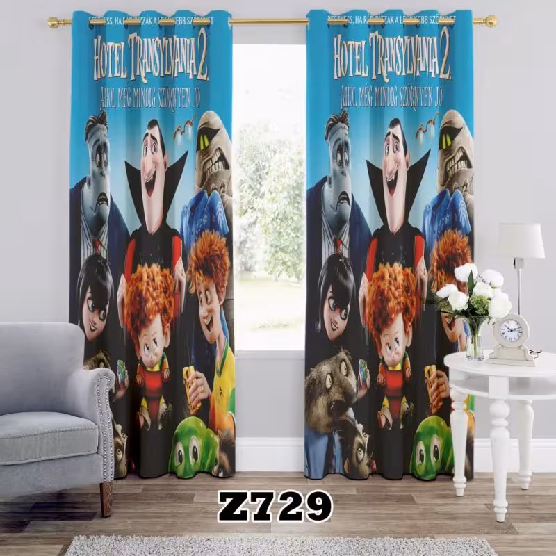 پرده سه بعدی طرح کودک