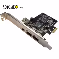 کارت PCI EXPRESS 1394 با سرعت 400 Mbps