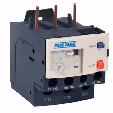 رله حرارتی پارس فانال 0/63 تا 1 آمپر مدل K7N