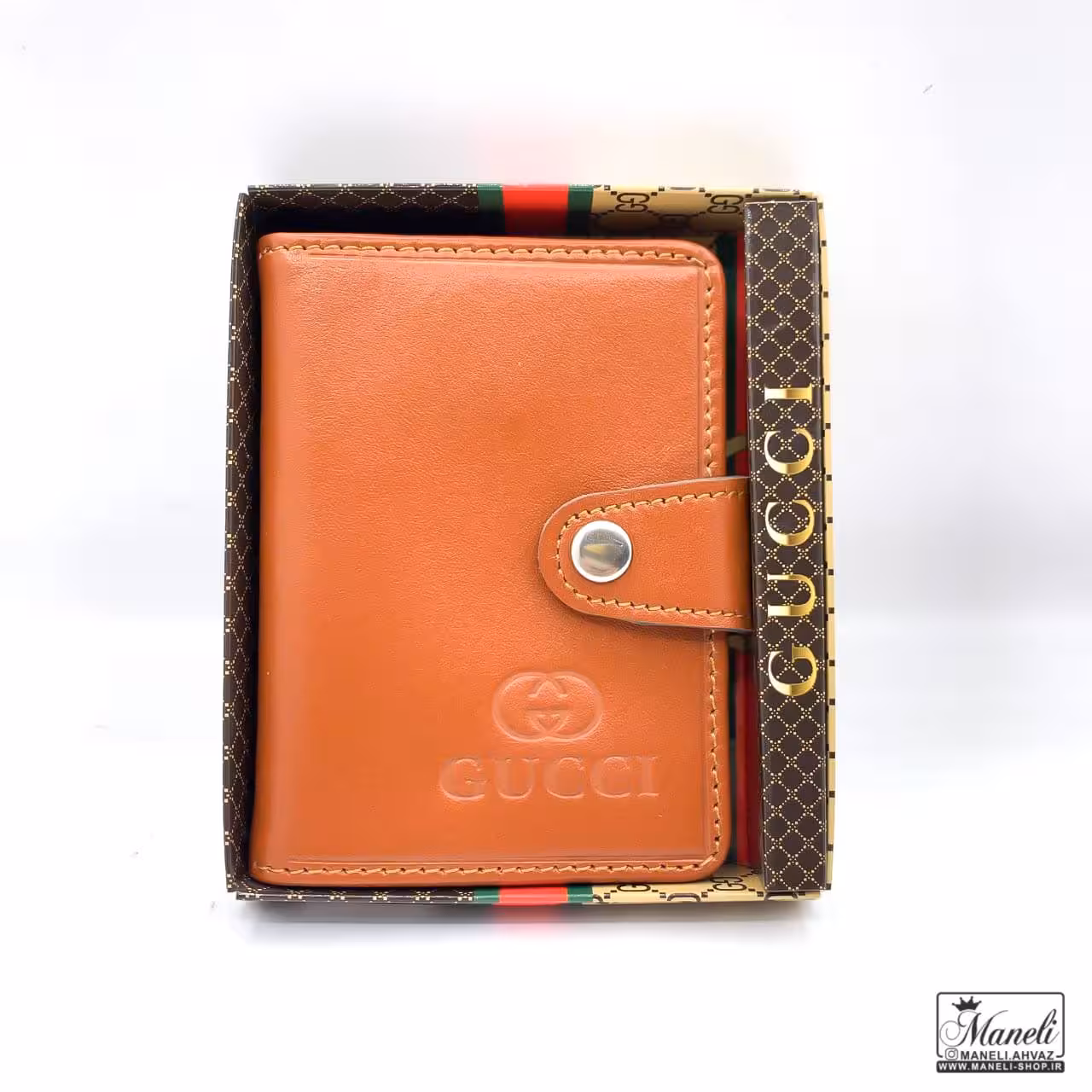 کیف جاکارتی چرم گوچی با رنگ عسلی: جاداری و زیبایی در یک نگاه