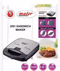 ساندویچ ساز 2 کاره مایر MR-519 | خرید Maier Sandwich Maker 2-in-1