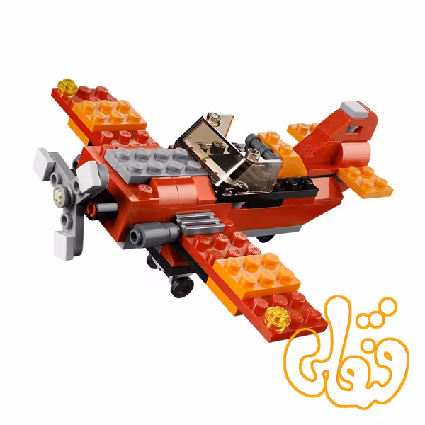 ساختنی لگو 3 مدل هلی کوپتر ، هواپیما و ایرکرافت 3107