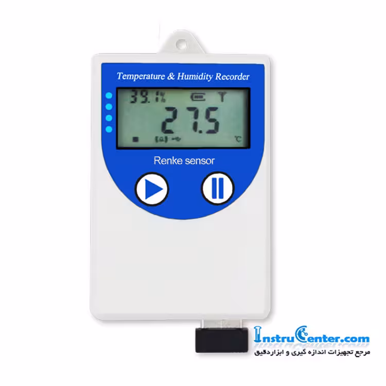 دیتالاگر دما و رطوبت ساخت کمپانی رنکر مدل COS04