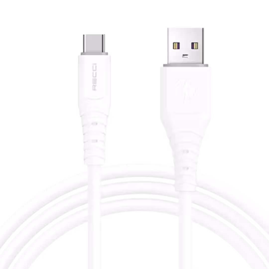 کابل شارژ سیلیکونی یو اس بی به تایپ سی رسی مدل RTC-P09C