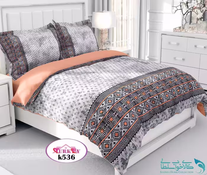 روتختی طرح آسانا دونفره برند Turkev کد K536