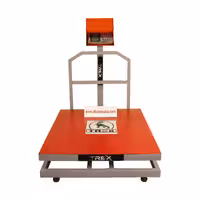 باسکول 800 کیلویی محک بدنه تیرکس 80*80   محافظ نمایشگر