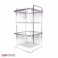 جا پیازی عروس نوین مدل پریا مربع دو طبقه ضخیم