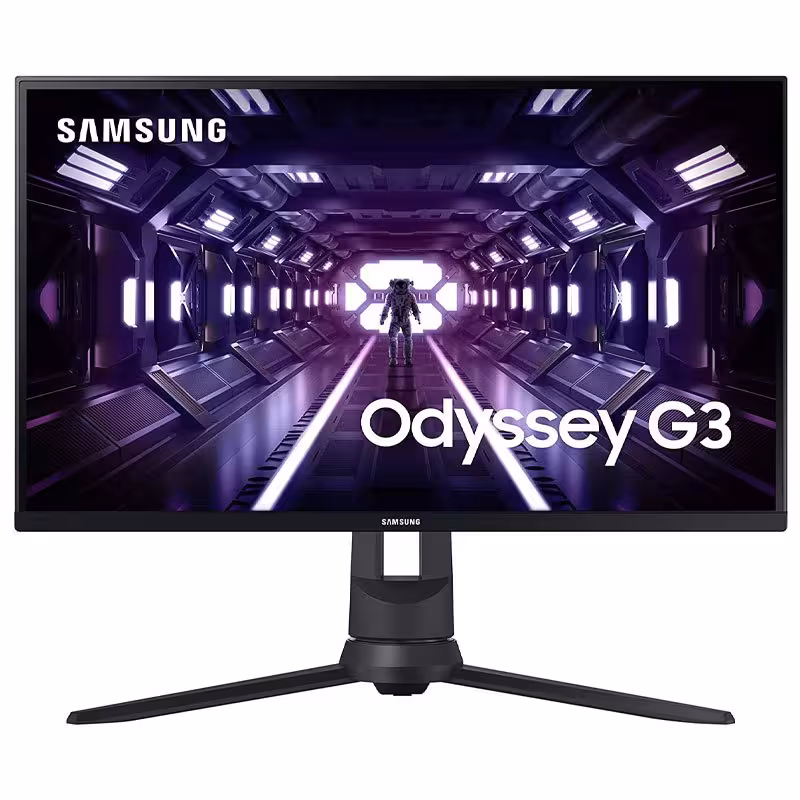 مانیتور گیمینگ سامسونگ سری Odyssey G3 مدل LS27AG300N سایز 27 اینچ