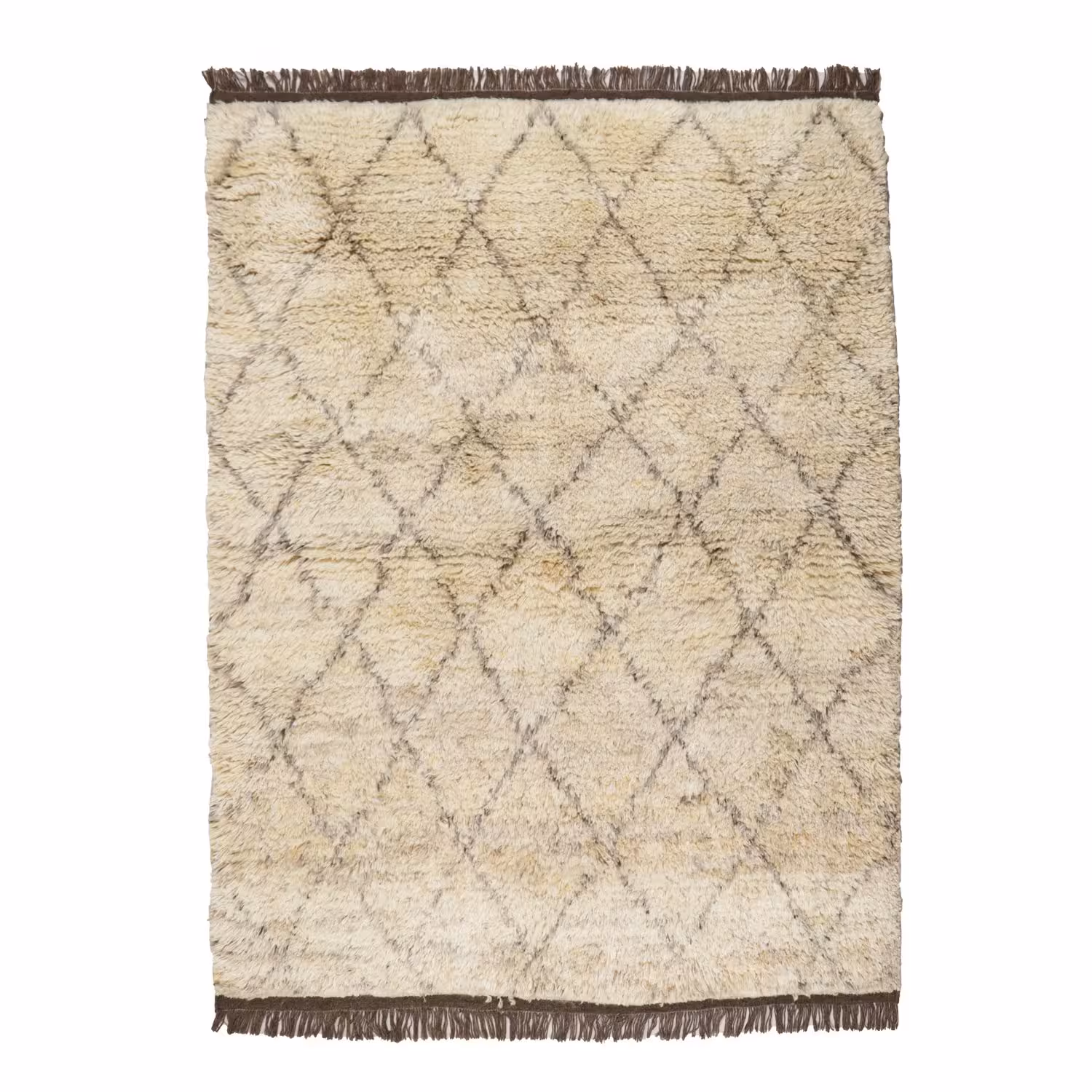 گبه  دستبافت دو و نیم متری مدل شگی طرح مراکشی