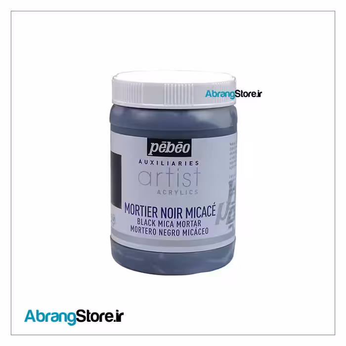 خمیر مورتار سنگ میکا مشکی پ ب او 250 میل | Black Mica Mortar