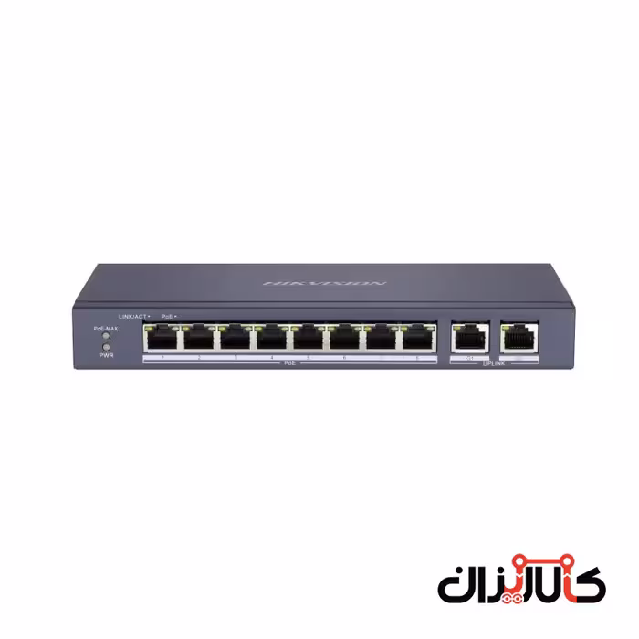 سوئیچ شبکه POE هایک ویژن 10 پورت مدل DS-3E0310P-E/M