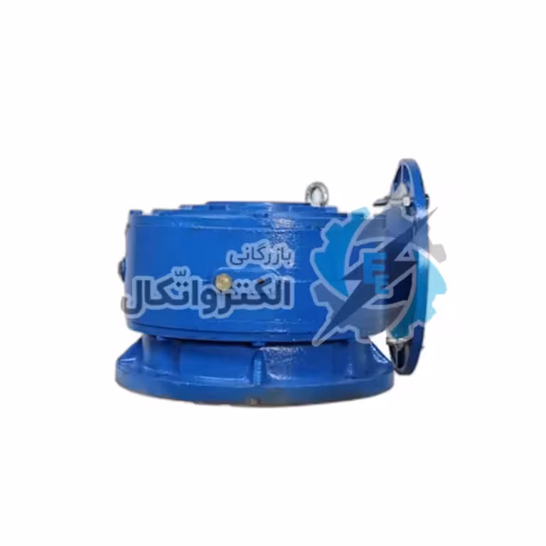 گیربکس حلزونی سهند سایز 185 نسبت 60 ورودی 38 خروجی 60 میلیمتر سری MVF.FC ساخت ایران