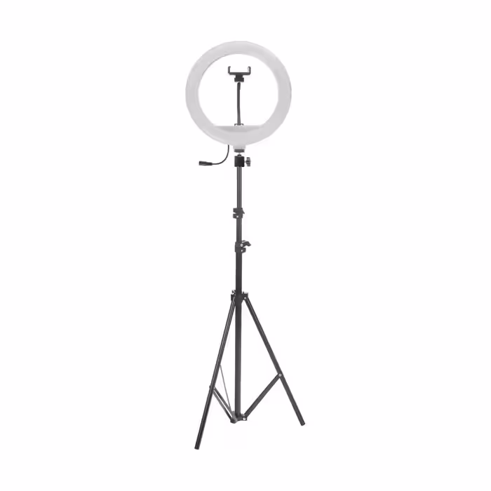 رینگ لایت مدل YQ-320A به همراه سه پایه نگهدارنده