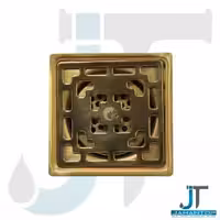 کفشور 10*10 سانت طلایی براق جلسومینا (502G)