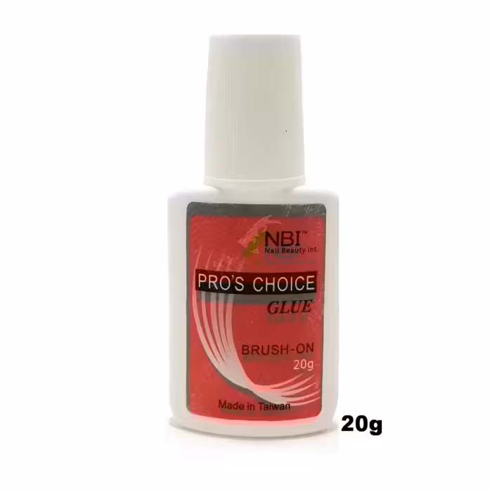 چسب کاشت ناخن برس دار NBI ( 20 گرم )