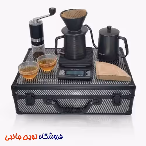 ست قهوه ساز گرین لاین مدل  G-80 Plus قابل حمل ا Green Lion G-80 Plus Coffee Maker Set GNG80PCOFFST ( تک / عمده )