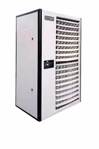 هیتر گازی ایستاده دو فن 90000 آذر تهویه مدل F990