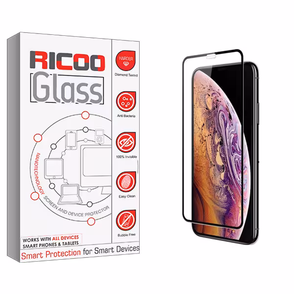 محافظ صفحه نمایش ریکوو مدل  HD مناسب برای گوشی موبایل اپل iPhone Xs/X | کالا برتری