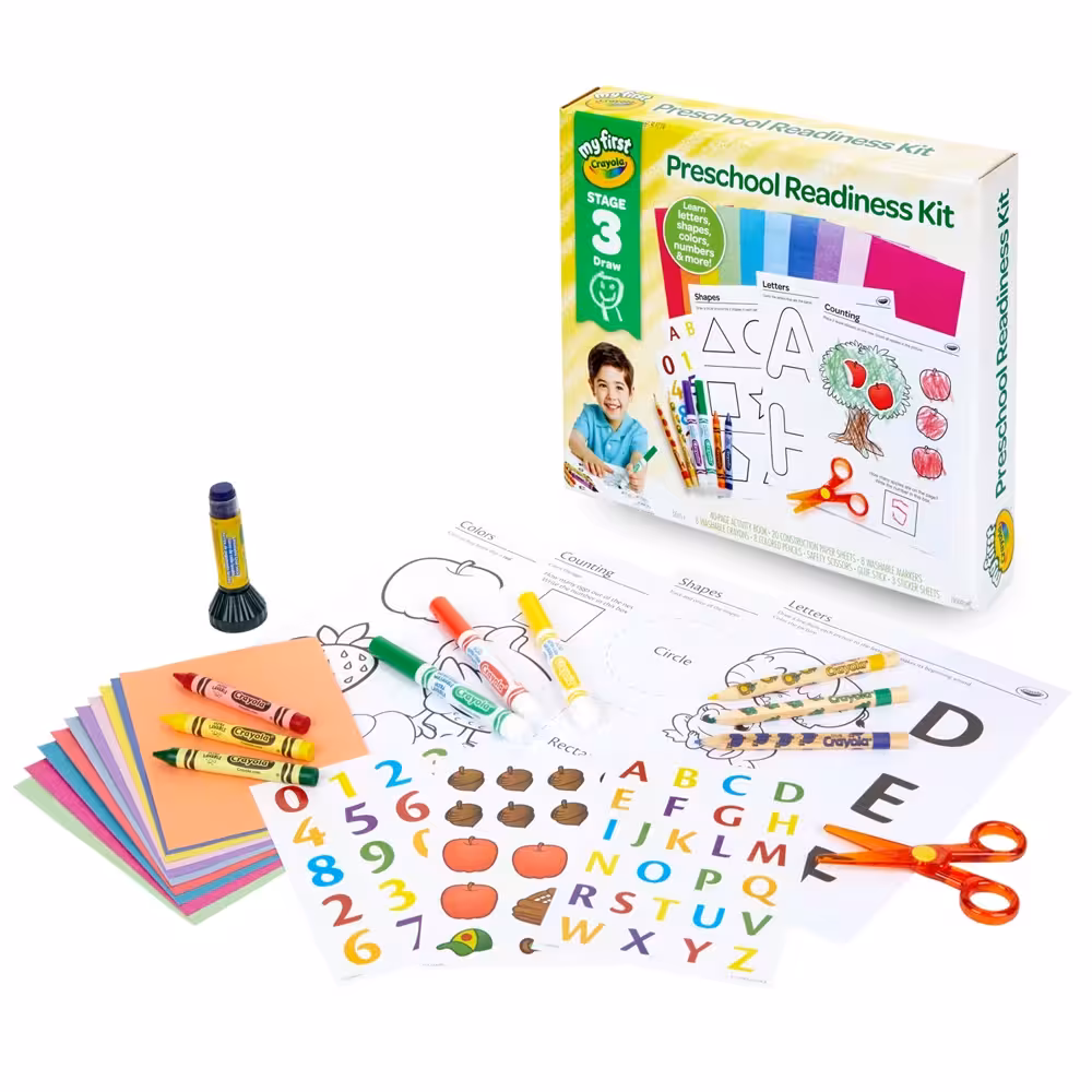 کیت آمادگی پیش دبستانی کرایولا Crayola