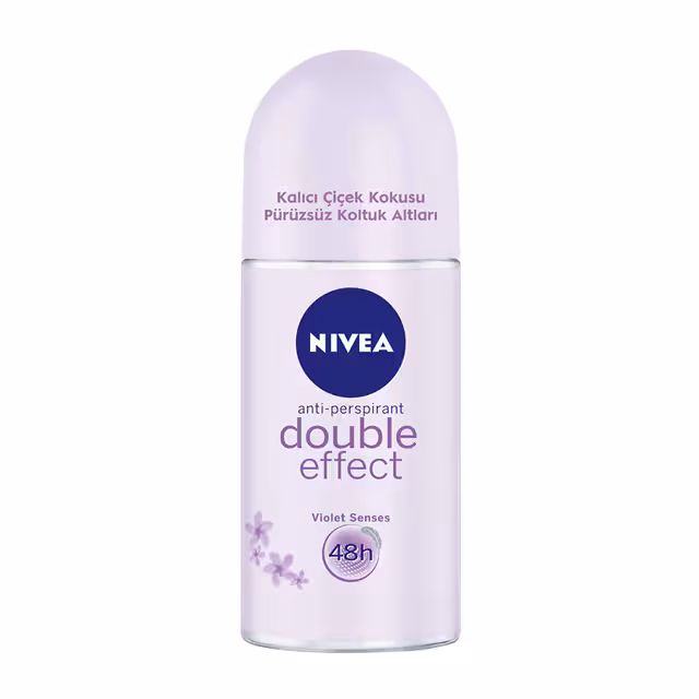 رول ضد تعریق نیوآ زنانه مدل Double Effect حجم 50 میلی لیتری