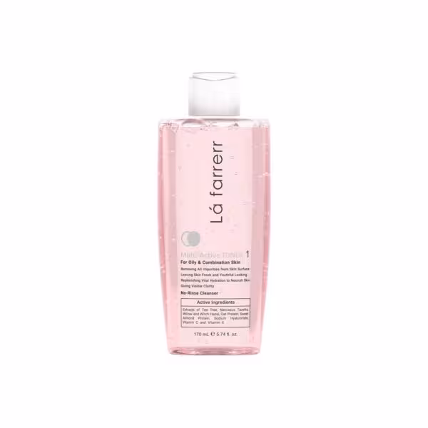 تونر پاک کننده صورت لافارر مدل Oily & Combination Skin کد 1 حجم 170 میلی لیتر