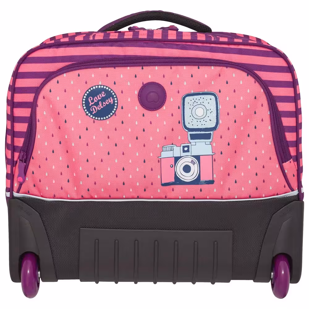 کیف چرخ دار مدرسه ای دلسی