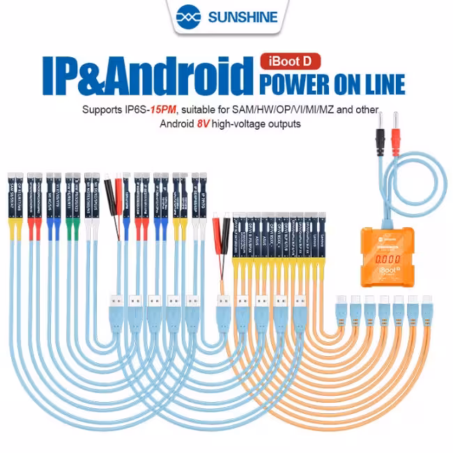 پراب منبع تغذیه ایفون و اندروید SUNSHINE IBOOT (D)