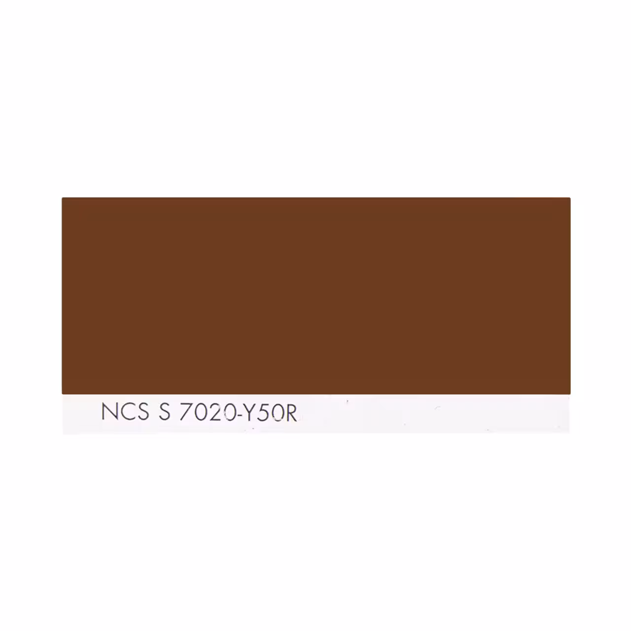 رنگ قهوه‎ای اکریلیک سفارشی ساندورا کد NCS S 7020-Y50R 1000 گرمی
