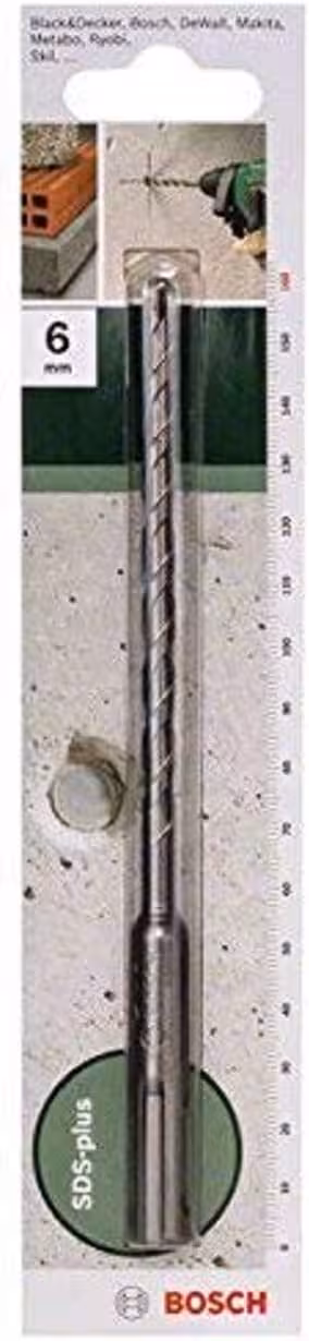 مته چکشی 160 میلی متری SDS-Plus با قطر 6 میلی متر بوش