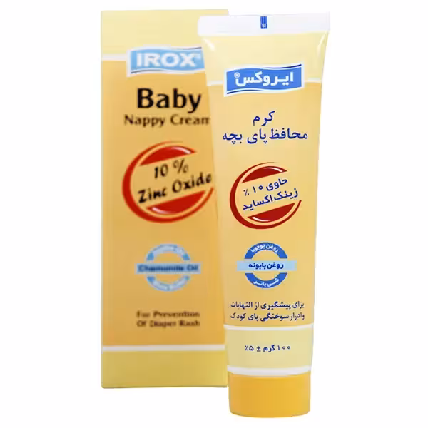 کرم محافظ پای بچه (التهابات و ادرار سوختگی) ایروکس 100 گرم Irox
