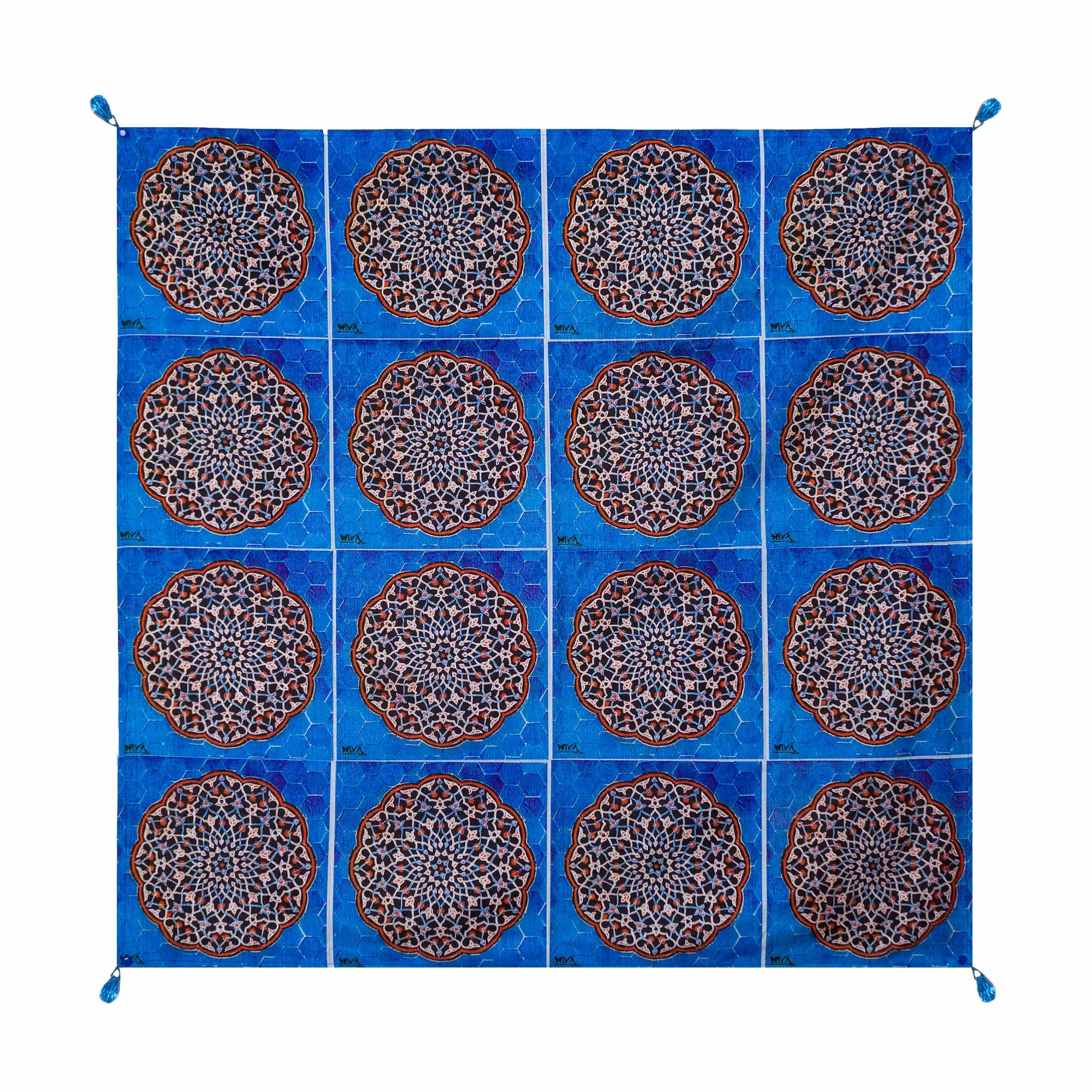 رومیزی مخمل سایز 90 در 90 – طرح 1