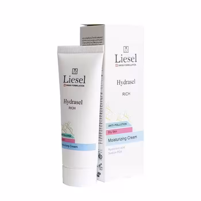 کرم مرطوب کننده و آبرسان مناسب پوست خشک لایسل مدل rich حجم 50 میلی لیتری