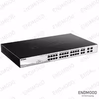 سوئیچ 28 پورت دی لینک مدل DGS-1210-28MP