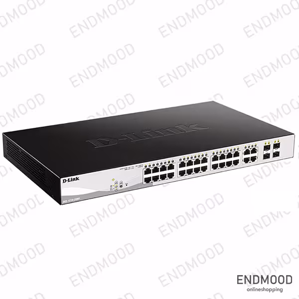 سوئیچ 28 پورت دی لینک مدل DGS-1210-28MP