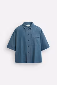 پیراهن مردانه زارا RELAXED FIT DENIM SHIRT | تهران زارا TehranZara