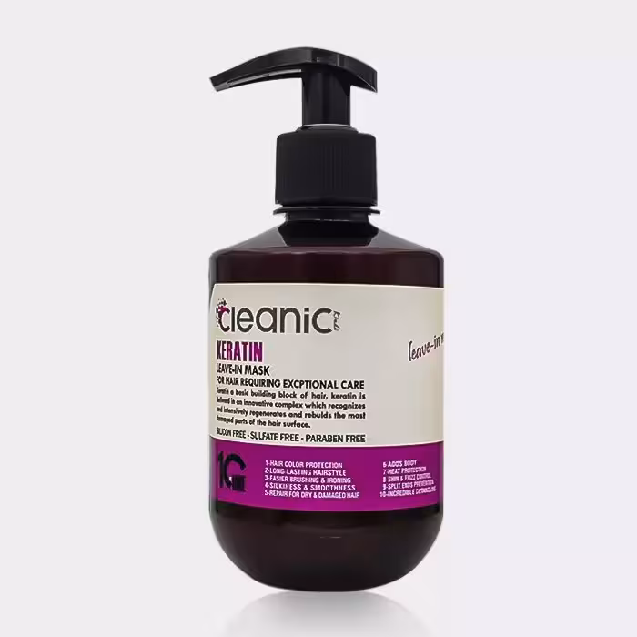 ماسک مو کراتین بعد از حمام کلینیک کیندی حجم 350 میل