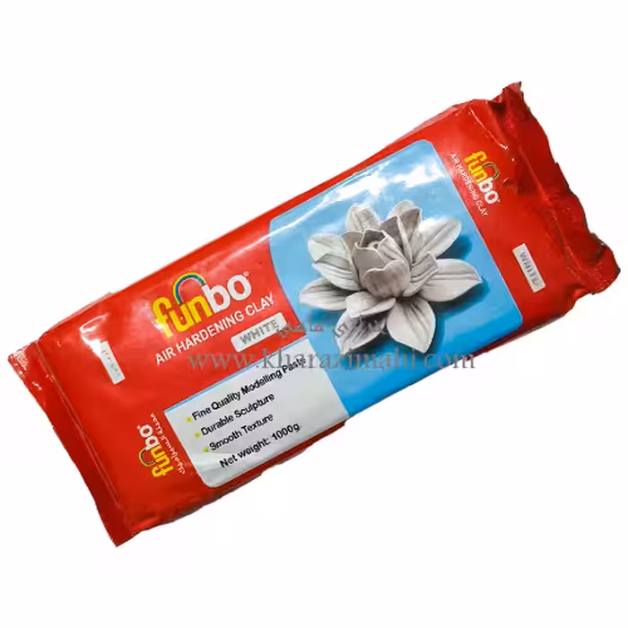 خمیر مجسمه سازی هوا خشک مارک فونبو 1000 گرم