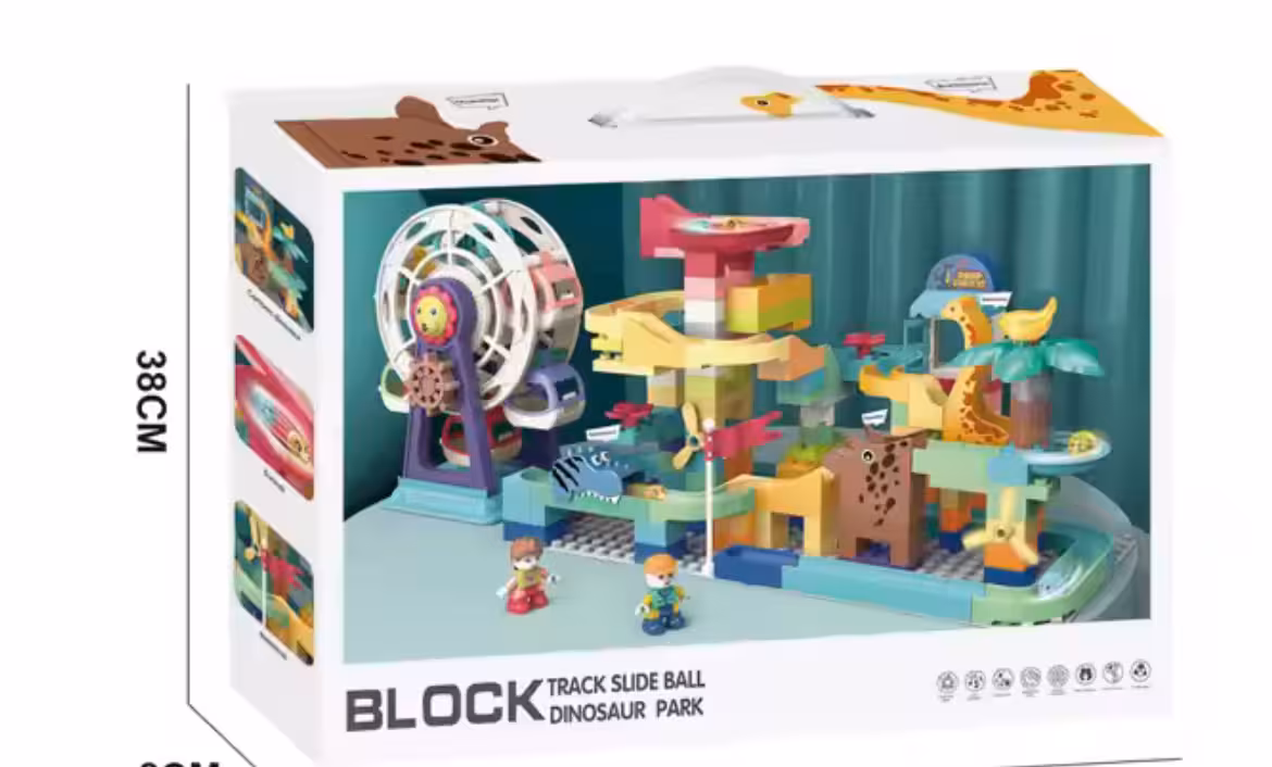 اسباب بازی کودک بلوک 225 قطعه پارک دایناسور ibi-irn (کد 8006)
