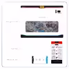 برچسب پوششی ماهوت مدل Earth-White-Marble مناسب برای تبلت اپل iPad 2 2011 A1396