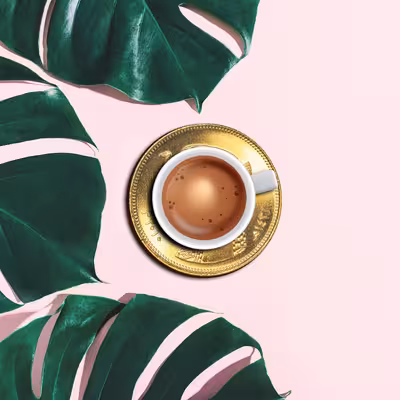 زیر لیوانی لوکسینو مدل کلکسیون سکه ها مجموعه 6 عددی