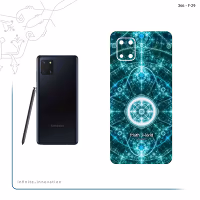 برچسب پوششی ماهوت مدل Mathematical Geometric Shape 4 مناسب برای گوشی موبایل سامسونگ Galaxy Note 10 Lite