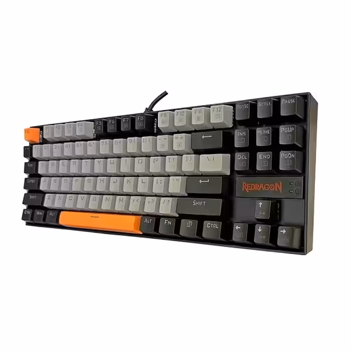 کیبورد مخصوص بازی ردراگون مدل KUMARA K552 RGB PRO OG-BK-GY