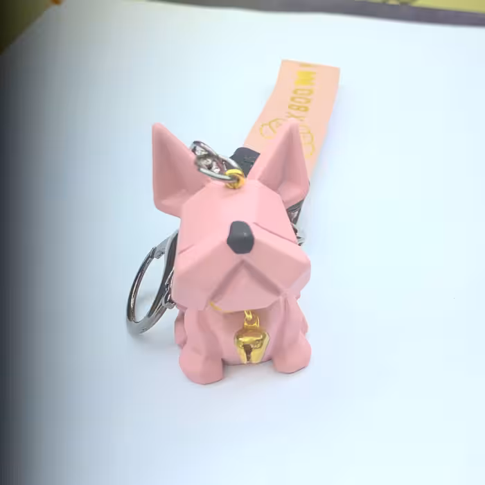 جاکلیدی مدل سیلیکونی طرح سگ زنگوله دار