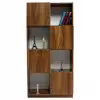کتابخانه مدل قفسه ای و چهار کمد کد IKE488