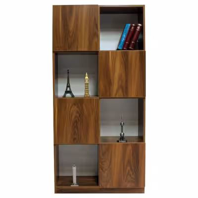 کتابخانه مدل قفسه ای و چهار کمد کد IKE488