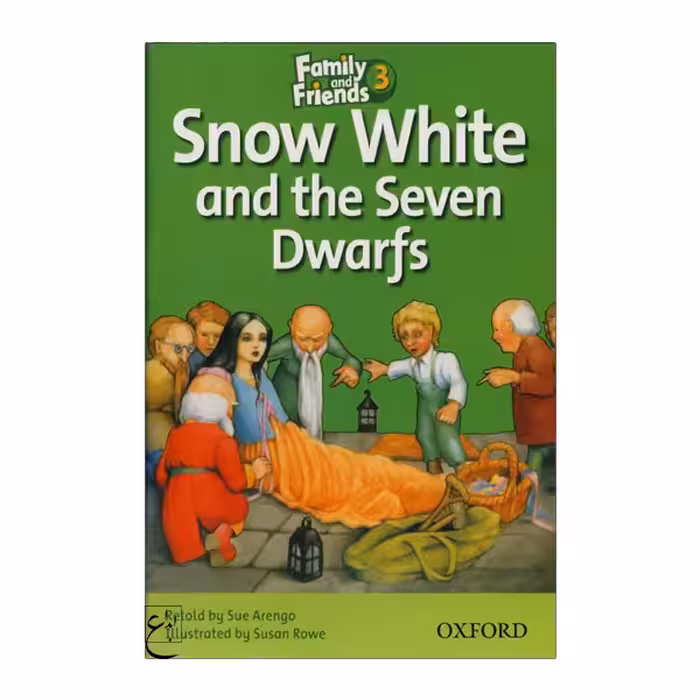 کتاب  Snow White and the Seven Dwarfs Family 3 Readers Book اثر جمعی از نویسندگان انتشارات ابداع