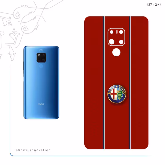 برچسب پوششی ماهوت مدل Alfa Romeo مناسب برای گوشی موبایل هوآوی Mate 20 X